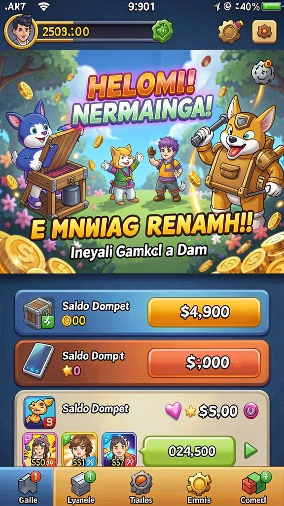 Screenshot kasir777 nomor 1